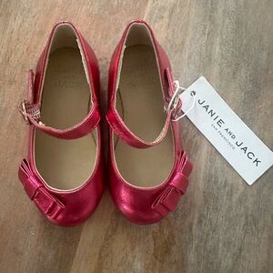 Janie and Jack Shiny Pink Dress Shoes